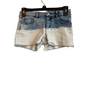 Total Girl shorts 2 Tone Blue Jean Size 12